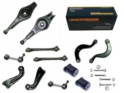 Denckermann CR6310 VW ВАЖЕЛІ, САЙЛЕНТБЛОКИ VW GOLF V VI PASSAT B6 B7 JETTA TIGUAN TOURAN ЗАДНЯ ПІДВІСКА КОМПЛЕКТ 12ШТ