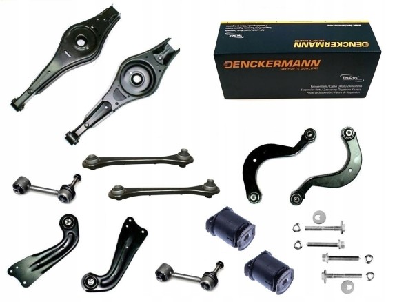 Denckermann CR6310 VW ВАЖЕЛІ, САЙЛЕНТБЛОКИ VW GOLF V VI PASSAT B6 B7 JETTA TIGUAN TOURAN ЗАДНЯ ПІДВІСКА КОМПЛЕКТ 12ШТ