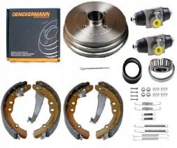 Denckermann A12997 Комплект гальмівних барабанів Denckermann для Audi 80 B4
