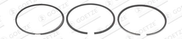 08 454100 00 GOETZE Комплект кілець поршневих з 4 шт