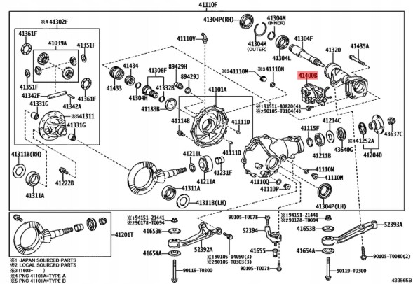 Toyota OE GP| SIŁOWNIK, 41400-35034, 4140035034, 41400-35033, 4140035033, 41400-35032, 4140035032, 41400-35031, 4140035031, 41400-35030, 4140035030, ORYGINAŁ TOYOTA HILUX 4RUNNER TACOMA СЕРВОПРИВІД БЛОКУВАННЯ ПЕРЕДНЬОГО МОСТУ ОРИГІНАЛ