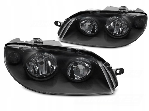 TYC LPFI31 mhm Фари Лампи kpl Тюнінг Чорні Fiat Punto II 2 FL Lift 2003-2010