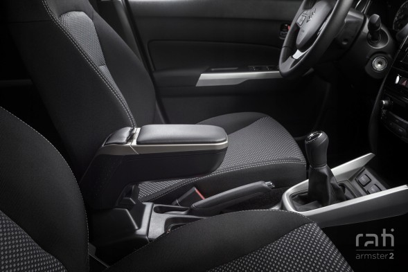 Rati V00947 Підлокітник для kia rio, 2017-2024; kia stonic, 2017- , arm2 grey-titan