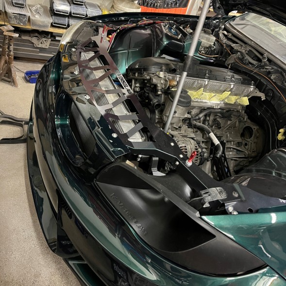 REVERSELAB EK-001 Передній брус BMW E81/E82/E87/E88 для дрифту