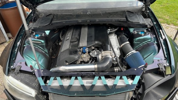 REVERSELAB EK-001 Передній брус BMW E81/E82/E87/E88 для дрифту