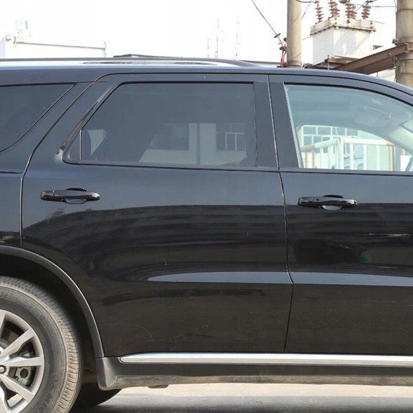 Китай JGD-DUR11-DHC Накладки на дверні ручки – Чорний Глянець DODGE DURANGO 2011-2023