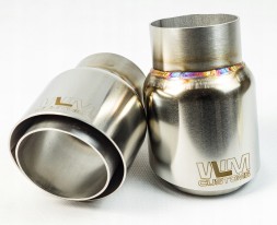 WLM Customs WLM-CH101DWS Витяжний наконечник WLM 101 мм, двошаровий полірований скіс