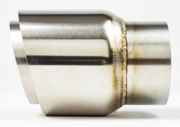 WLM Customs WLM-CH101DWS Витяжний наконечник WLM 101 мм, двошаровий полірований скіс