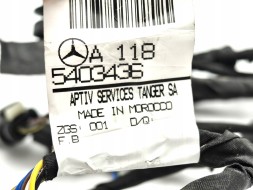 Mercedes-Benz OE A1185403436 ПРОМІНЬ КАБЕЛЬ ДАТЧИКІВ ПАРКУВАННЯ PDC ПЕРЕДНІЙ MERCEDES CLA W118 C118 X118