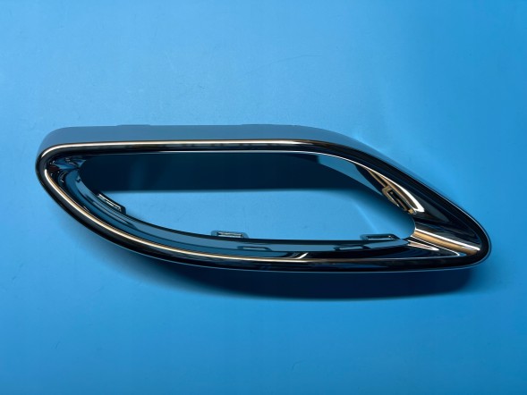 Mercedes-Benz OE 2058852321, A2058852321, A-205-885-23-21 НОВА ОРИГІНАЛЬНА ПРАВА ПЛАНКА ХРОМ НАКОНЕЧНИК ВИХЛОПУ MERCEDES A2058852321 R