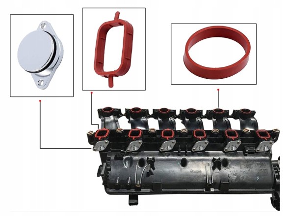 Erken 279 Заглушки колектора bmw e60 e46 e90 e71 x5 x6 м57