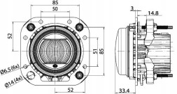 Hella 1F0 011 988-131 Далекобійна лампа 1f0 011 988-131 hella