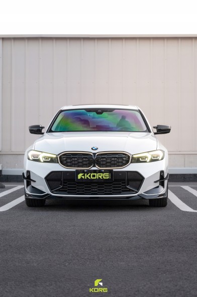 Китай KR0132011 СПЛІТТЕР ПЕРЕДНЬОГО БАМПЕРА BMW 3 Серія G20 LCI ABS Чорний Сапфір KORE