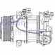 Delphi CS20550 Компресор компресора кондиціонера cs20550 delphi