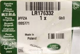 Land Rover OE МАСАЖЕР ПЕРЕДНІХ СИДІНЬ LAND ROVER LR176332
