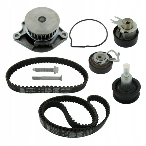 SKF VKMC 01122 Комплект грм (ремінь + натягувач + помпа) seat altea, altea xl, ibiza