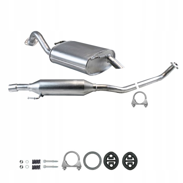 Ferroz Export ZEST.26.37P+26.111P Глушники toyota corolla verso 1.6i 16v 110 к.С. 2001-