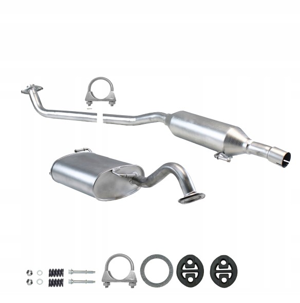 Ferroz Export ZEST.26.37P+26.111P Глушники toyota corolla verso 1.6i 16v 110 к.С. 2001-