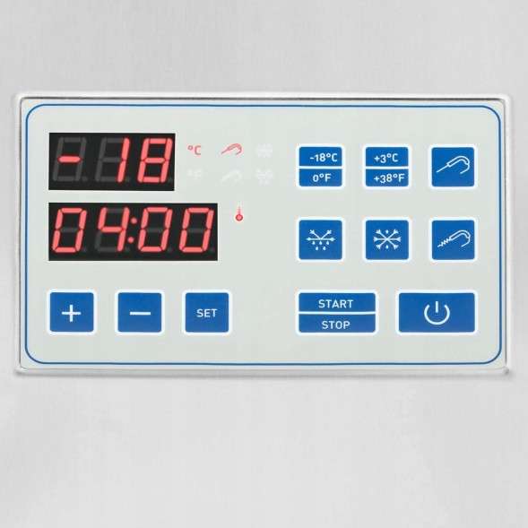 Китай WEW-SC-HP-1018041 Шокова заморозка/охолодження Royal Catering 276л 1350Вт LCD для гастрономії