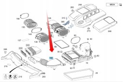 Mercedes-Benz OE 6540944600 A6540944600 ТРУБА ПРОВІД КАНАЛ ЗАБОРУ ХОЛОДНОГО ПОВІТРЯ MERCEDES W238 2.0 CDI 6540944600
