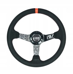 RBS Technology RBSzk12e46 Спортивне кермо RBS Tire Killer замшеве 34см / 8см + наба BMW E46