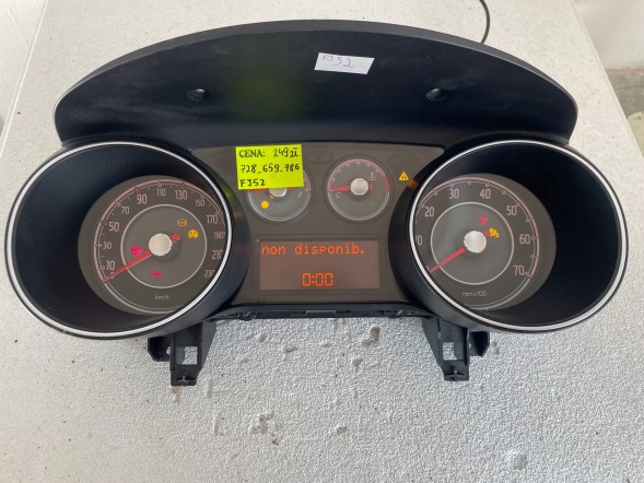 Fiat OE ЛІЧИЛЬНИК ГОДИННИКІВ FIAT GRANDE PUNTO EVO 51917425