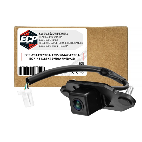 ECP MOBILITY ECP-28442-EY00A | 28442-EY00A | 28442EY00A 28442-EY00A КАМЕРА ЗАДНЬОГО ВИДУ ДЛЯ ПАРКУВАННЯ ЗАДНЯ NISSAN QASHQAI J10 [ECP MOBILITY]