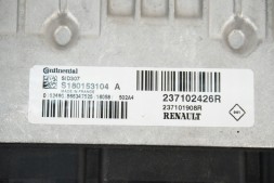 Renault OE S180153104A 237102426R 237101908R ORPELÓW_CZĘŚCI RENAULT 1.5 dCi МОДУЛЬ КЕРУВАННЯ ДВИГУНОМ ECU CONTINENTAL ОРИГІНАЛ