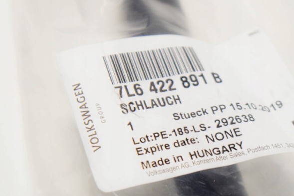 Volkswagen OE 7L6422891B ROZ ШЛАНГ ТРУБКА ГІДРОПІДСИЛЮВАЧА 7L6422891B VW TOUAREG I 7L 3.0 TDI CAS 10R