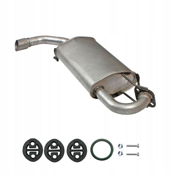 CHINA ZEST.14.086 Кінцевий глушник mazda mx-5 ii (nb) 1.6 16в 1.8 16в