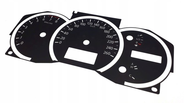 Moman 0089688093061 2011-2016 Nissan Quest - циферблати лічильника годинники заміна з MPH на км/год