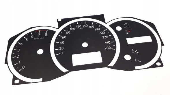 Moman 0089688093061 2011-2016 Nissan Quest - циферблати лічильника годинники заміна з MPH на км/год
