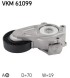 SKF VKM 61099 Натяжний ролик клинового ременя vkm 61099 skf