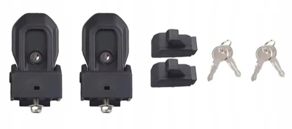 FL 69442601619007 Замки капота на ключ JEEP Wrangler JL JT від 2018 KPL 2 ШТ