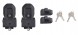 FL 69442601619007 Замки капота на ключ JEEP Wrangler JL JT від 2018 KPL 2 ШТ