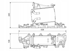 Valeo 822935 Перезарядний охолоджувач повітря valeo 822935