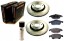 Denckermann ALL8236 Колодки диски CITROEN C4 PICASSO / GRAND I 2006-2013 DS4 DS5 ПЕРЕДНІ 283мм
