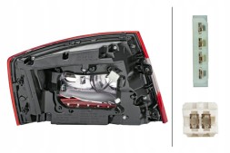 Hella 2SK 012 881-061 Лампа комбінованих задніх ліхтарів 2sk012 881-061