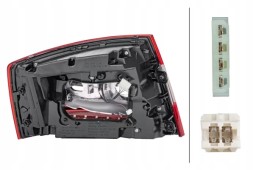 Hella 2SK 012 881-061 Лампа комбінованих задніх ліхтарів 2sk012 881-061