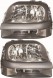 Depo 0046807766 46807769 Лампа фар передня fiat doblo 01- l + p