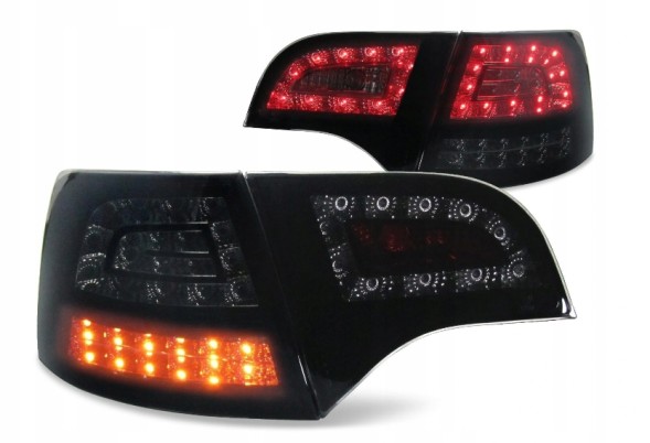 JOM 8212AB СВІТЛОДІОДНІ ЛАМПИ LED AUDI A4 B7 AVANT 04-08R SMOKE СУПЕР ЕФЕКТ!!