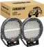 Китай YY-04-9in-2x225-B-S ЛАМПА РОБОЧА КРУГЛА LED 9 ДЮЙМОВ 225W 6000K RIGIDON 2 ШТ.