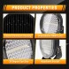 Китай YY-04-9in-2x225-B-S ЛАМПА РОБОЧА КРУГЛА LED 9 ДЮЙМОВ 225W 6000K RIGIDON 2 ШТ.