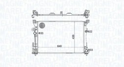 MAGNETI MARELLI 350213158600 Охолоджувач води 350213158600 magneti marelli
