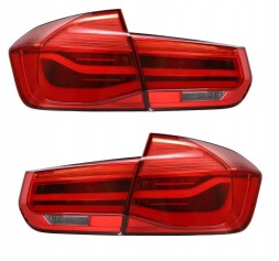 VLAND ZBM191509SET Комплект задніх ліхтарів Vland LED з динамічним покажчиком повороту для BMW 3 F30 2011-2018 Рестайлінг FL LCI