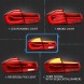 VLAND ZBM191509SET Комплект задніх ліхтарів Vland LED з динамічним покажчиком повороту для BMW 3 F30 2011-2018 Рестайлінг FL LCI