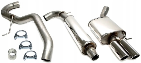 TA-Technix 02VW021-8-1 Спортивна вихлопна система 2х80мм TA TECHNIX SKODA OCTAVIA II (1Z3, 1Z5)