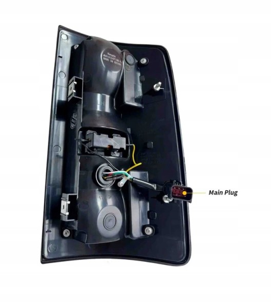 VLAND YHB-DG-8091 02-06 DYMIONE DODGE RAM 2002-2006 ЗАДНІ ЛІХТАРІ КОМПЛЕКТ LED ЄВРОПА ЖОВТИЙ ПОВОРОТНИК ДИМЧАСТІ