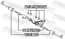 TAB UZJ100 KIT FEBEST Сайлентблок
