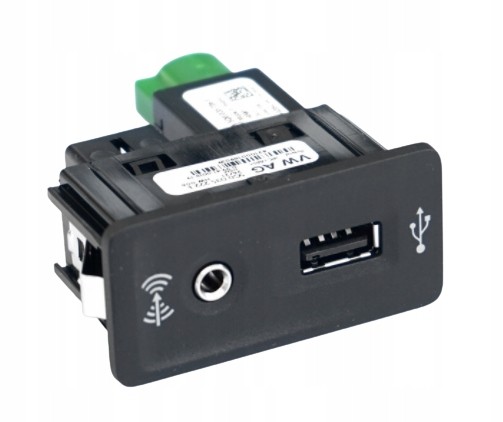 Volkswagen OE 5G0035222E Нова оригінальна роз'ємка usb aux порт oe 5g0035222e